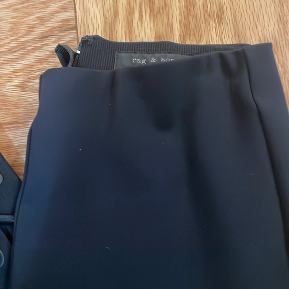 Rag & Bone Simone Navy Lace-Up Pants - Picture 6 of 11